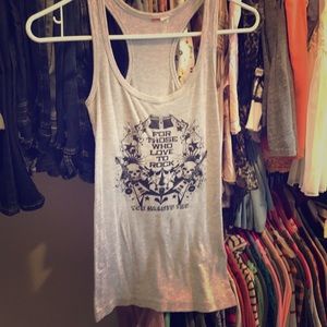 Rock n roll tank top